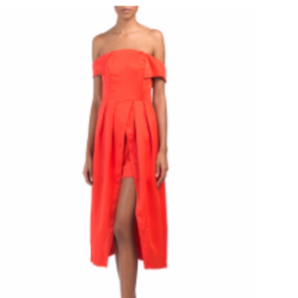 Red romper/dress
